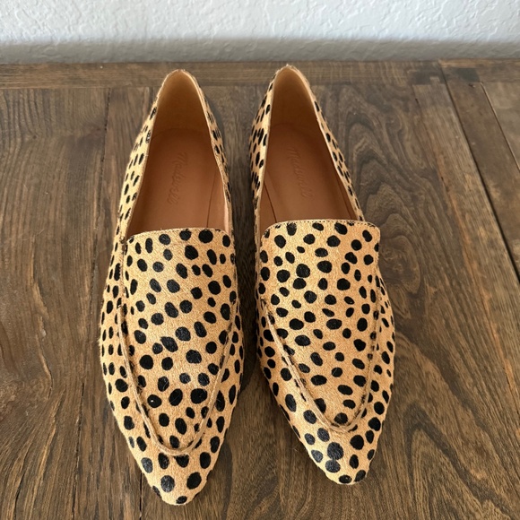 Madewell Women’s Cheetah Print Flats - Picture 1 of 5